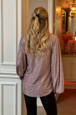 Champagne Sippin Blouse : Rose