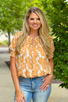 Deanna Round Neck Top : Marmalade