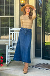 Liverpool Jamey Maxi Skirt : Woodward