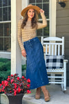 Liverpool Jamey Maxi Skirt : Woodward