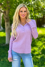 Tribal Claire Henley Top : Lavender