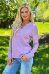 Tribal Claire Henley Top : Lavender