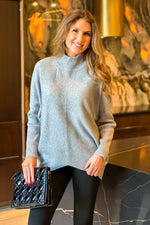 Shopping Day Dolman Sweater : Grey