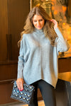 Shopping Day Dolman Sweater : Grey