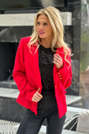 Evenings on Elm Blazer : Red