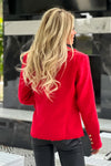 Evenings on Elm Blazer : Red