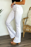 KanCan Alaska Flare Jeans : Opulent White