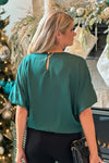 The First Noel Blouse : Green