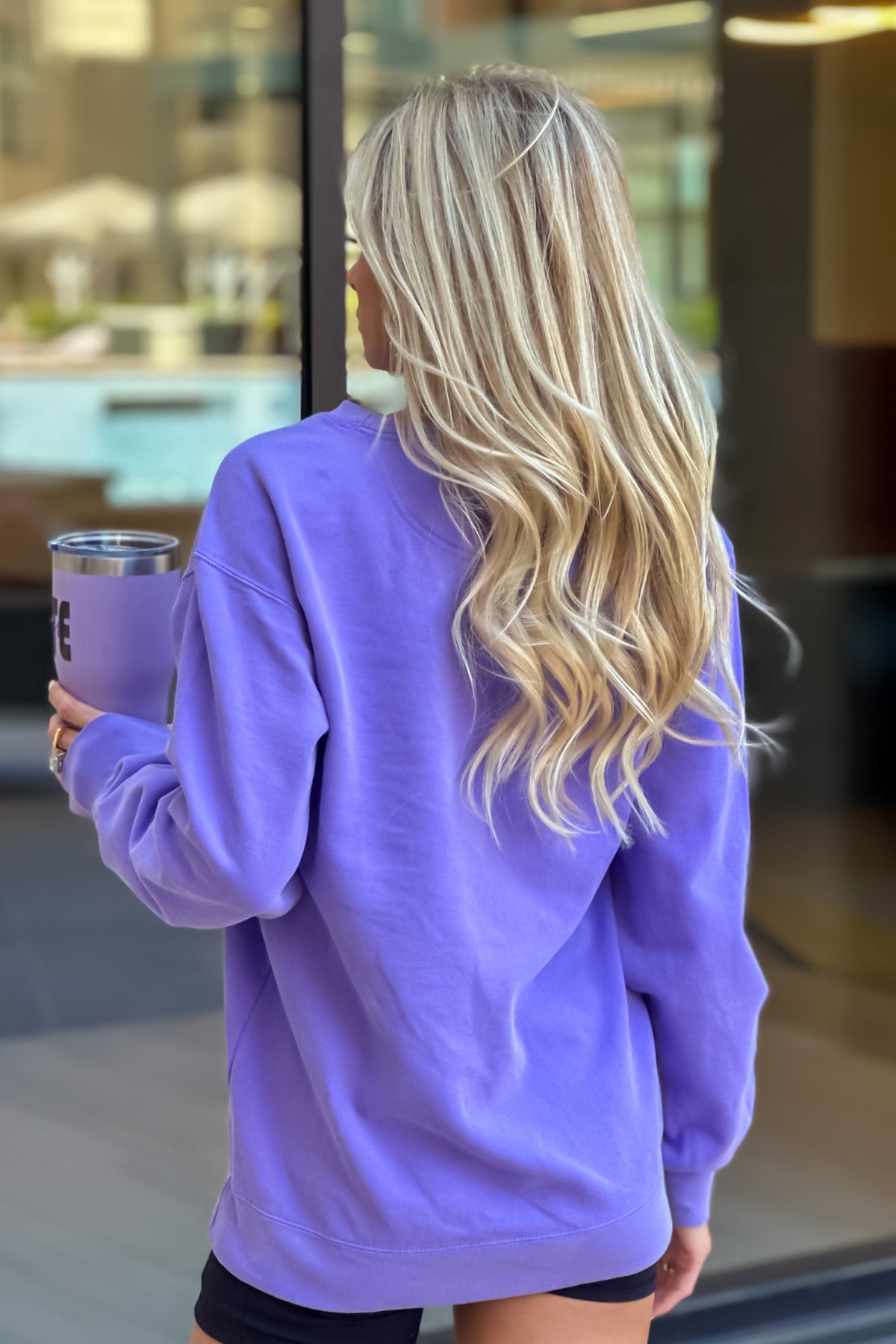 KSU Wildcats Stadium Sweatshirt : Violet