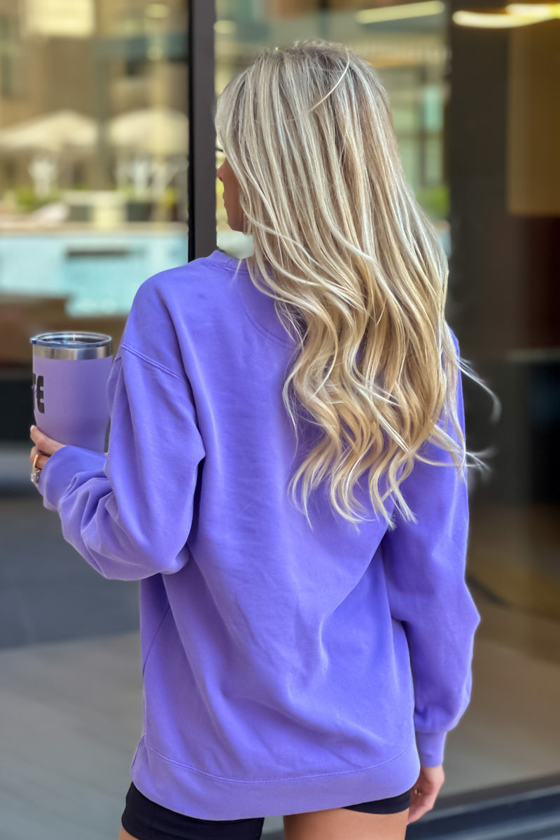 KSU Wildcats Stadium Sweatshirt : Violet