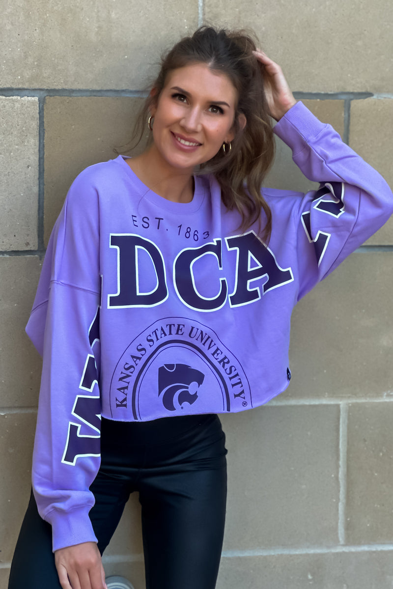 KState Phipps Split Sleeve Top : Lavender