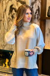 Livvy Long Soft Sweater : Almond