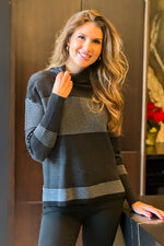 Best Weekend Tunic Tribal Sweater : Black