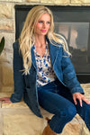 Liverpool Elitia Lined Denim Jacket : Redlands