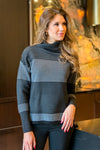 Best Weekend Tunic Tribal Sweater : Black