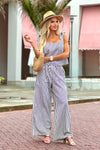 Kailin 2 Piece Striped Outfit : Ivory/ Navy