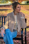 New England Quilted Puff Jacket - Taupe