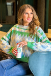 Icicles in the Evergreens Sweater : Green