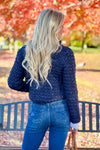 New England Quilted Puff Jacket - Navy