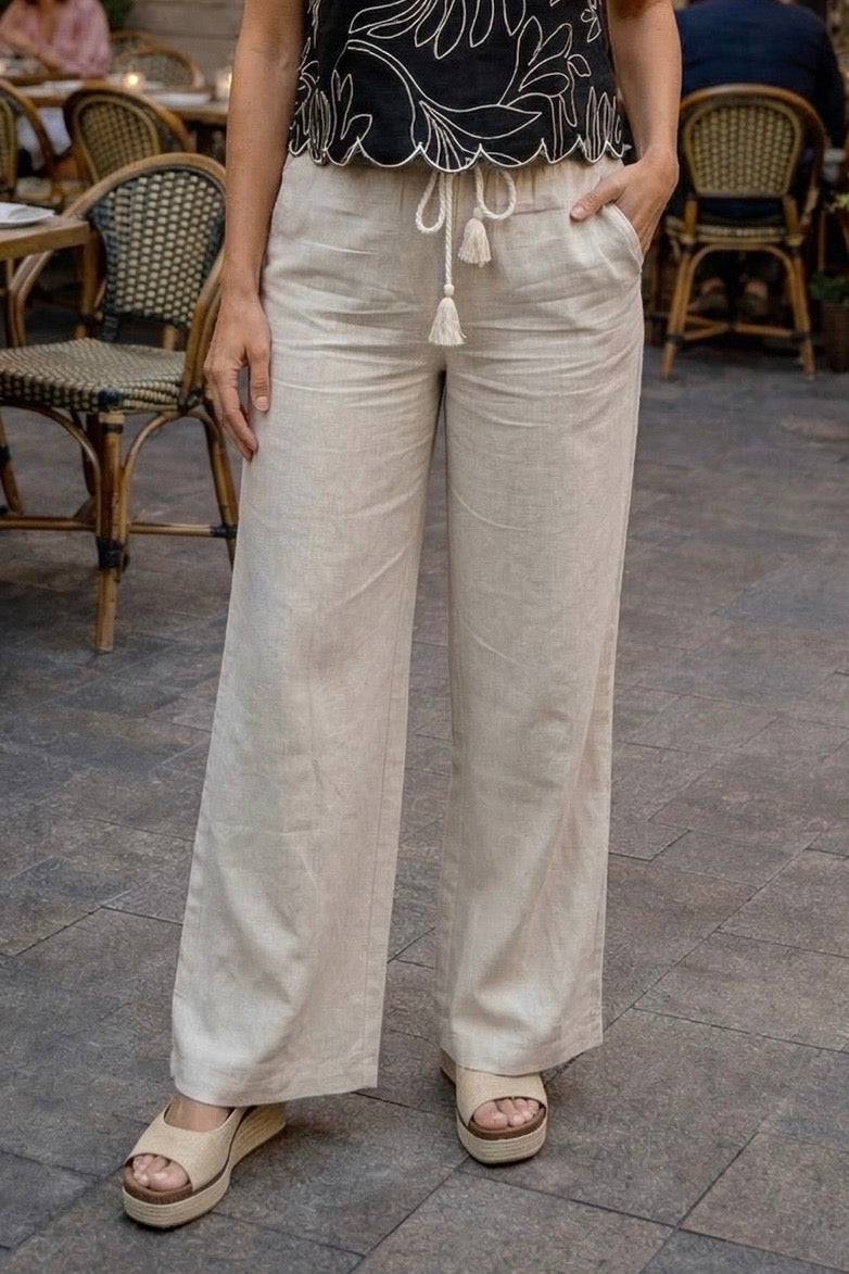 Aralyn Pants : Natural