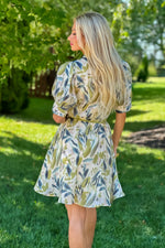 Cathryn Button Up Dress : Olive