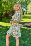 Cathryn Button Up Dress : Olive