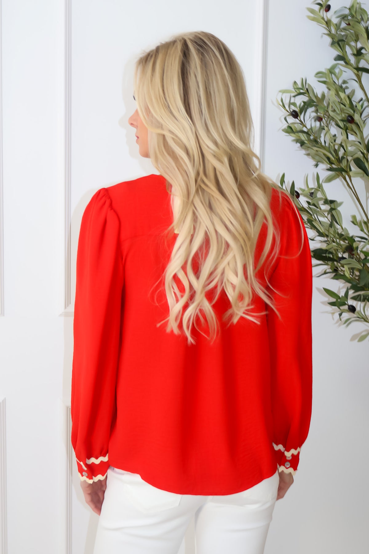 Felicity Blouse : Red