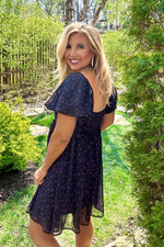 Darana Puff Sleeve Scoop Neck Blouse : Black