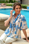 Marlow Removable Tie Blouse : Cream