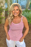 Tribal Cordelia Tank Top : Bayberry
