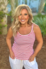 Tribal Cordelia Tank Top : Bayberry