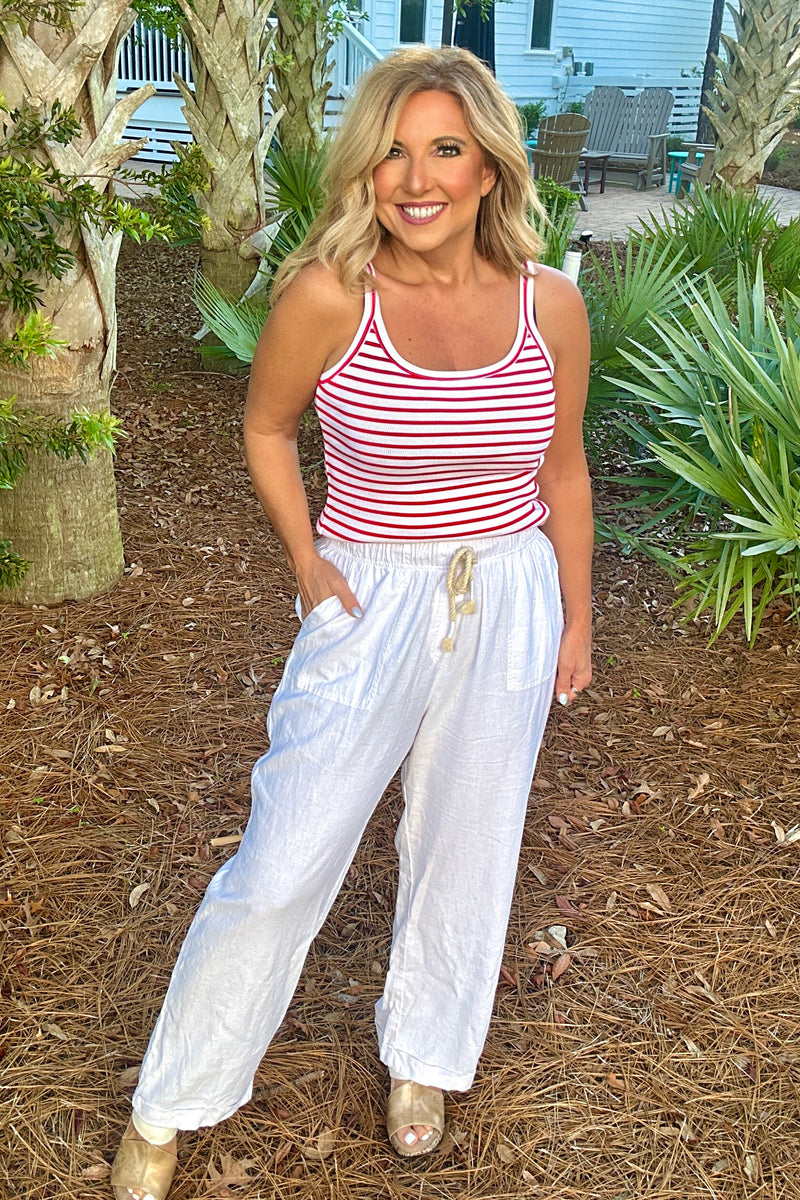 Tribal Cordelia Tank Top : Bayberry
