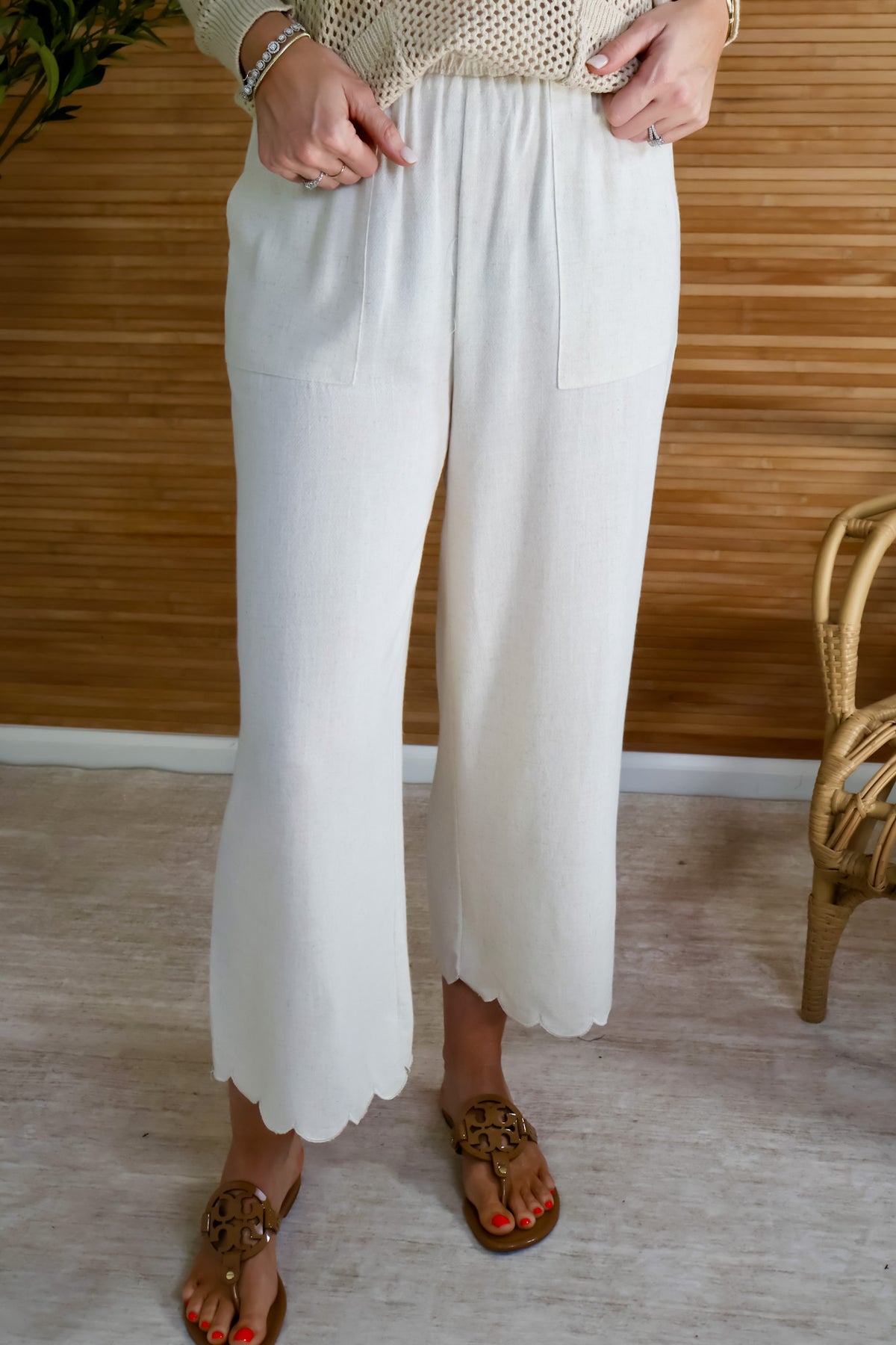 Raina Pants : Natural
