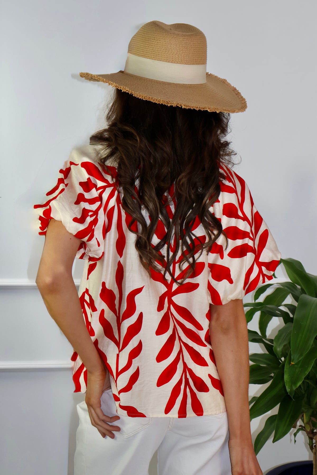 Armani Blouse : Red