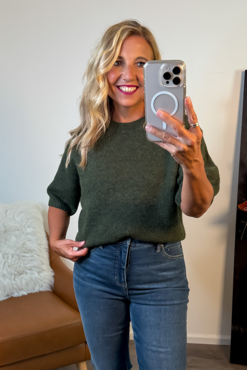 Charlie B Brinly Top : Green