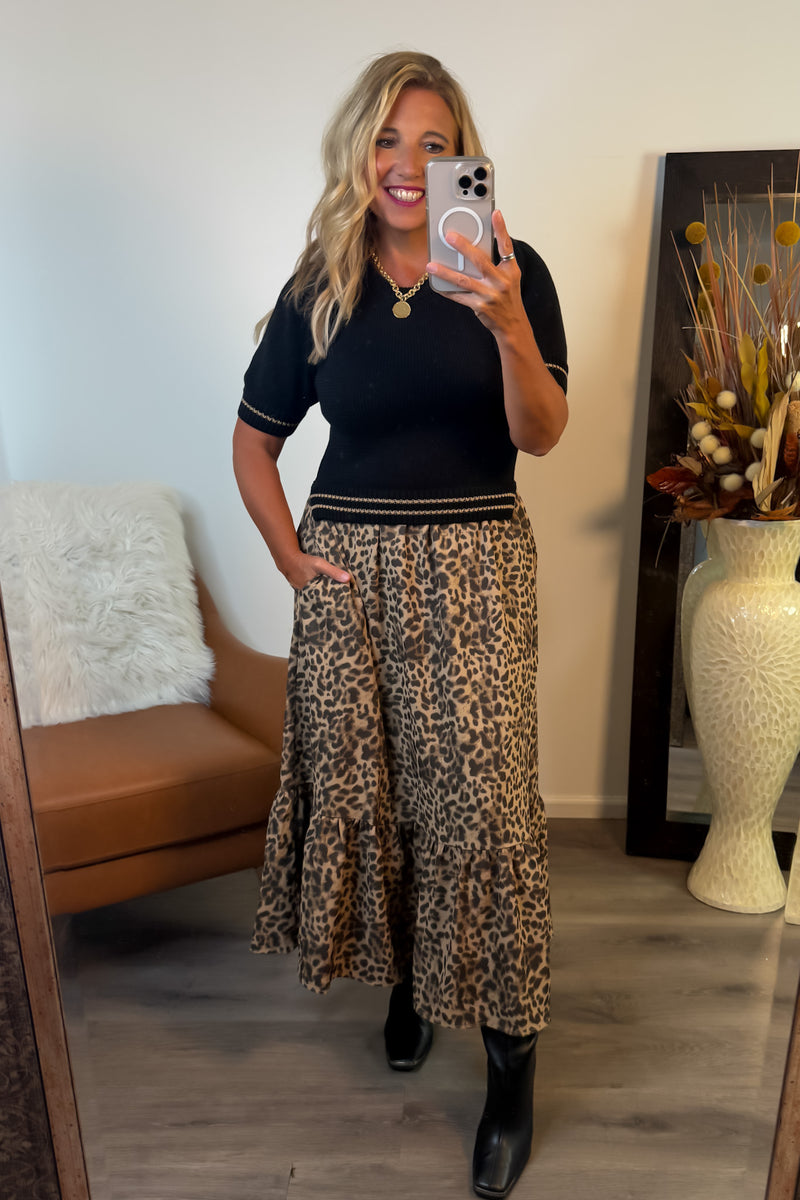 Berkely Maxi Dress : Black