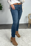 Judy Blue Lenae Mid Rise Relaxed Fit Jean : Dark