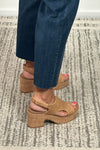 Corky Miss Carley Wedges : Caramel