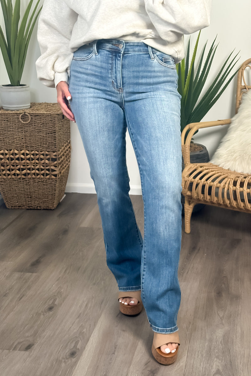 Judy Blue Regina Vintage Bootcut Jeans : Mid