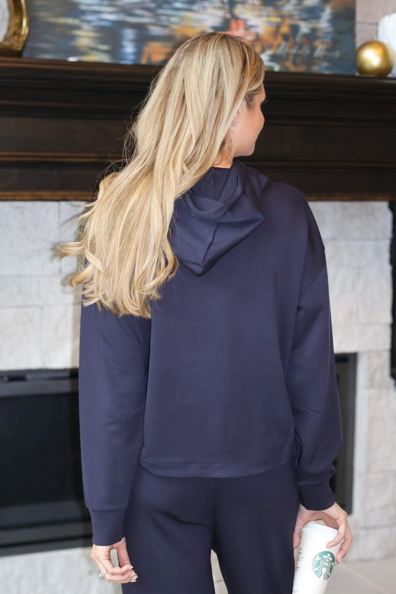 Chandani Active Wear Lounge Set : Navy