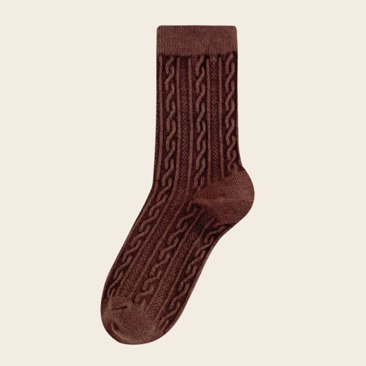Cashmere Feel Socks : One size : 4 colors