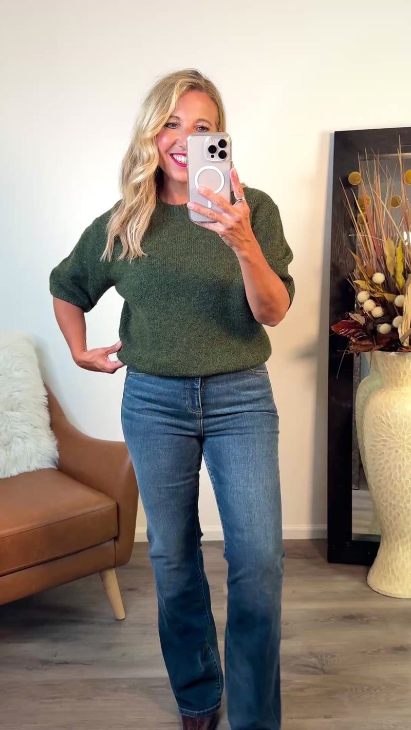 Charlie B Brinly Top : Green
