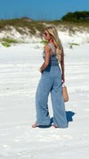 Brixley Washed Tencel Jumpsuit : Denim Blue