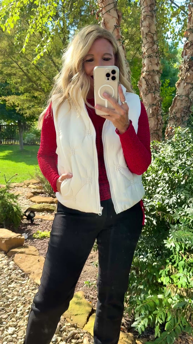 Soma Vest: Cream