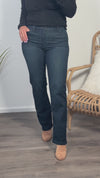 Lonnie High Rise Bootcut Jeans : DeepSea