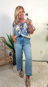Marlow Removable Tie Blouse : Cream