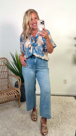 Marlow Removable Tie Blouse : Cream