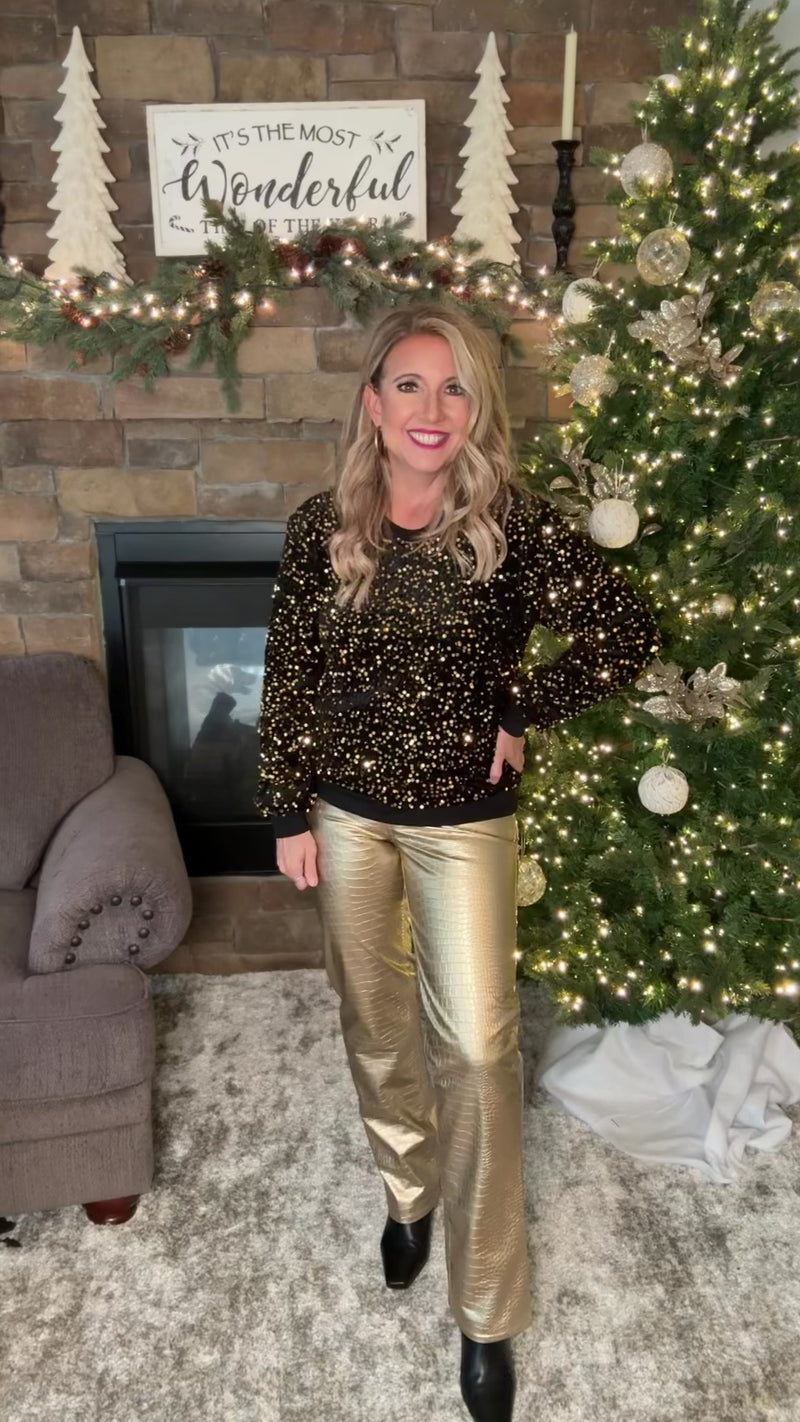 Augusta High Rise Jean : Gold