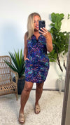 Tribal Sport Jaxie Performance Dress : Aqua
