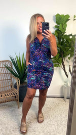 Tribal Sport Jaxie Performance Dress : Aqua